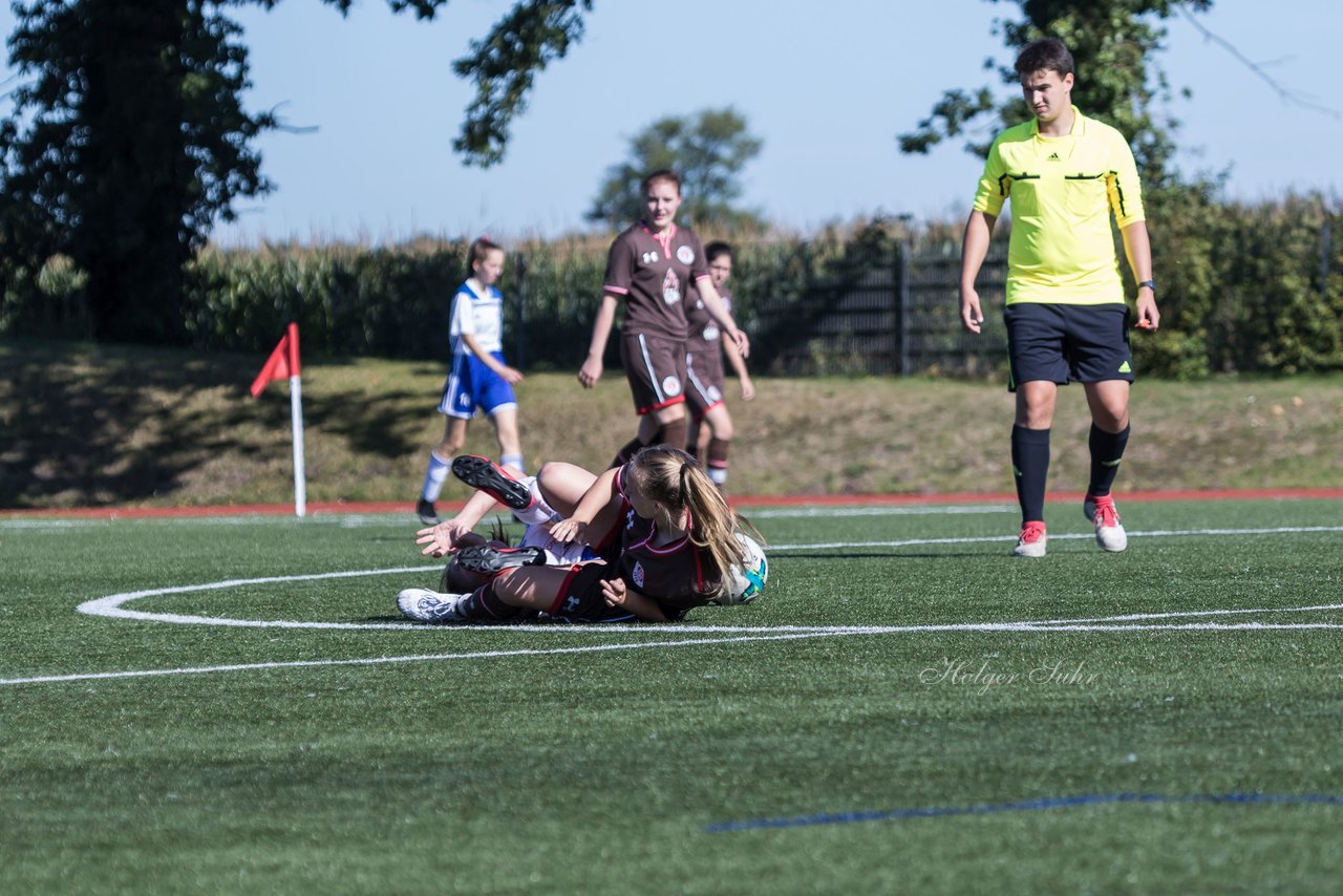 Bild 354 - B-Juniorinnen Ellerau - St.Pauli : Ergebnis: 1:5